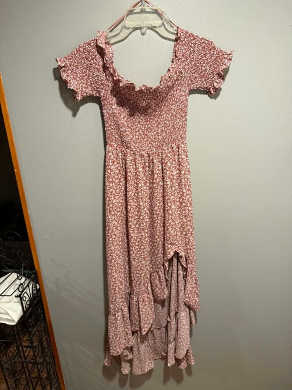 Blue Rain Maxi Dress Medium